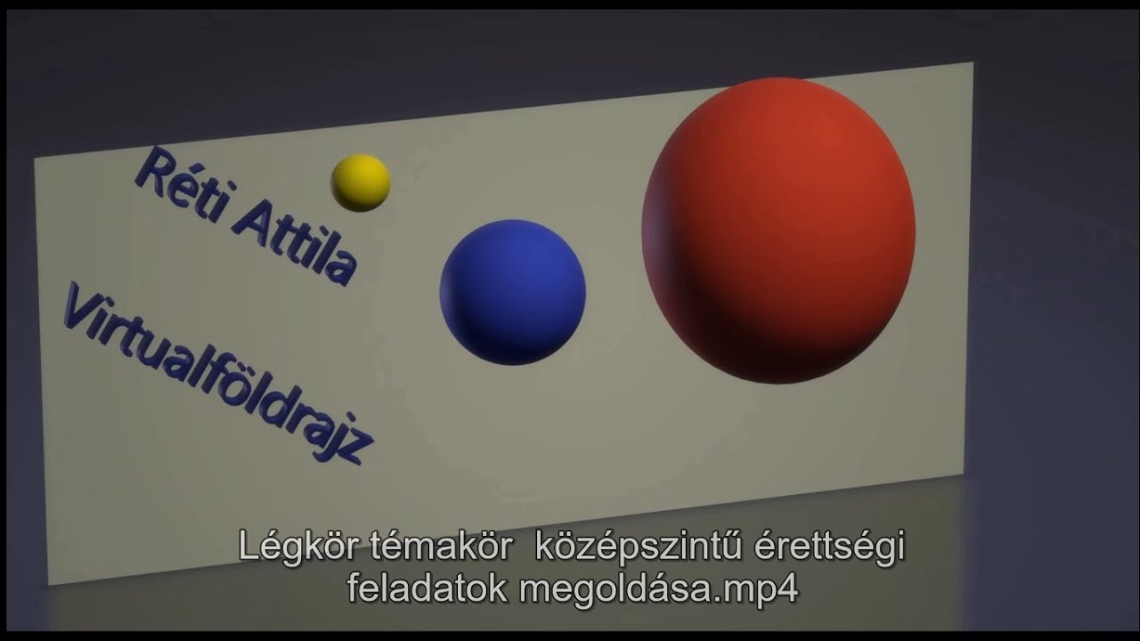 Földrajz középszintű érettségi  feladatok megoldása légkör témakör, közép szint.