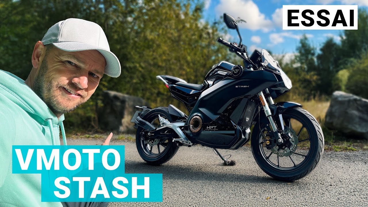 Essai Vmoto Stash : que vaut la moto électrique 125 