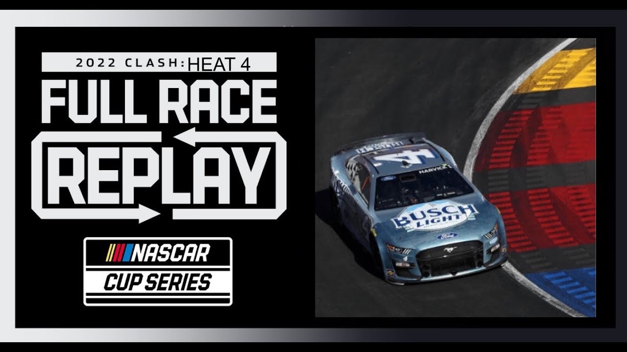Heat Race No.4 from the Busch Light Clash | NASCAR FullRace Replay 2/6/22