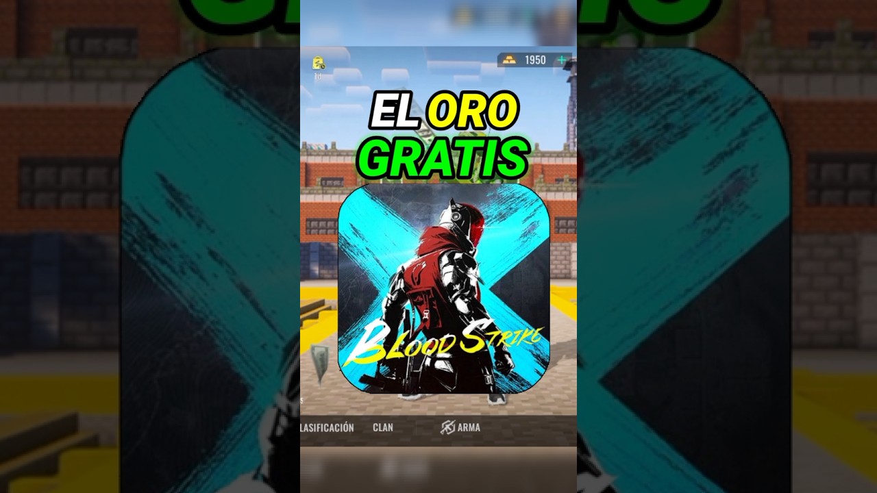 El oro gratis en Bloodstrike 👌#BloodStrikeLATAM #EscuadronBS #BlockStrike #Minecraft