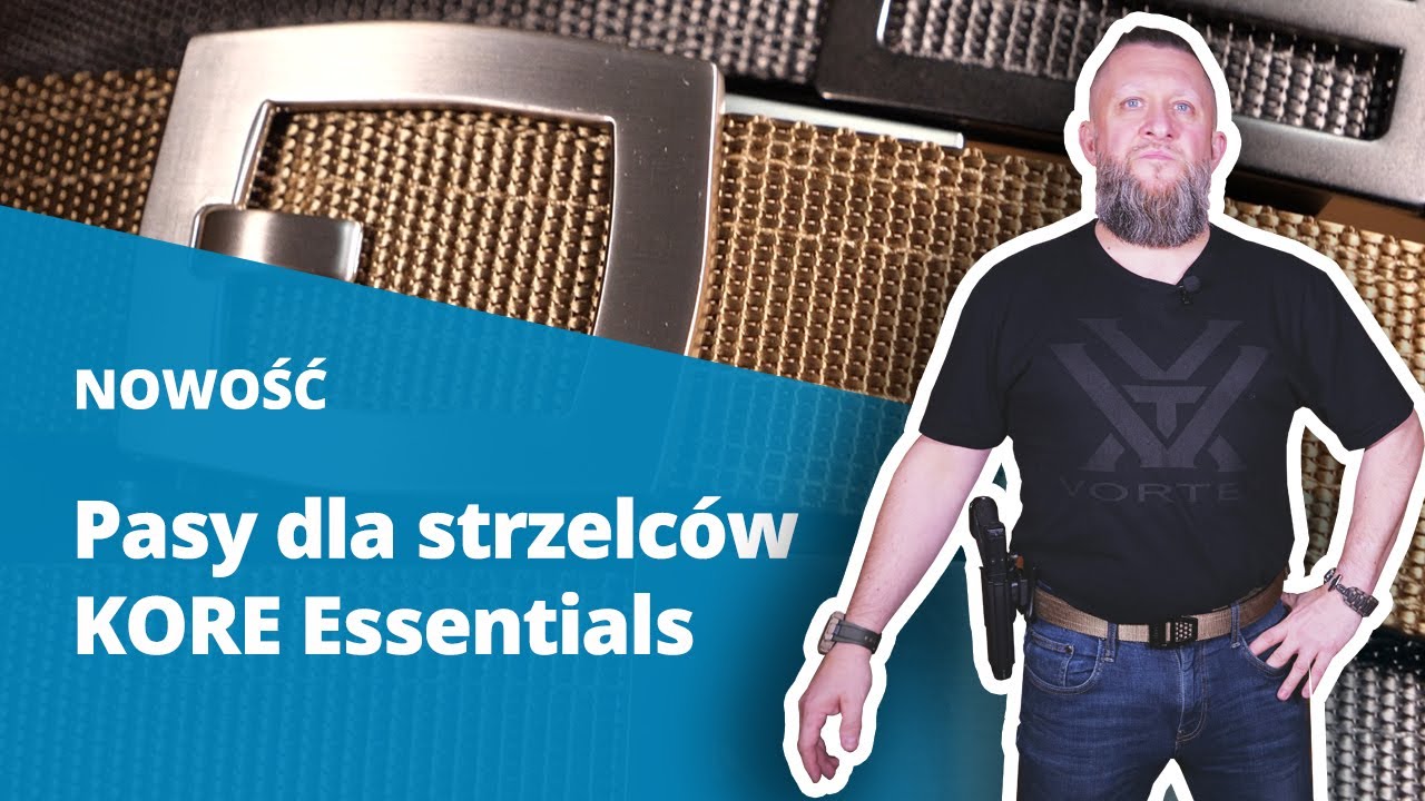 #Pasy dla strzelców marki #KORE Essentials. Jak dopasować do siebie?