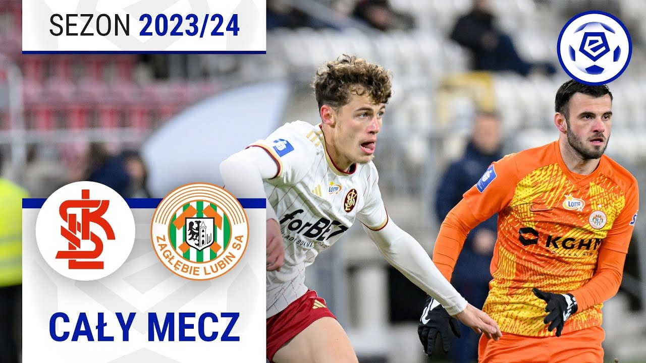 (1/2) ŁKS Łódź - Zagłębie Lubin | CAŁY MECZ | Ekstraklasa 2023/24 | 16. Kolejka