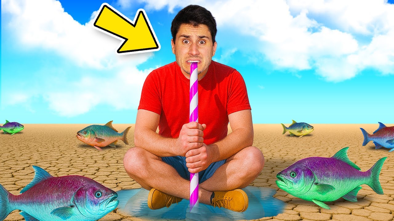 I Drank The ENTIRE OCEAN With a Straw!