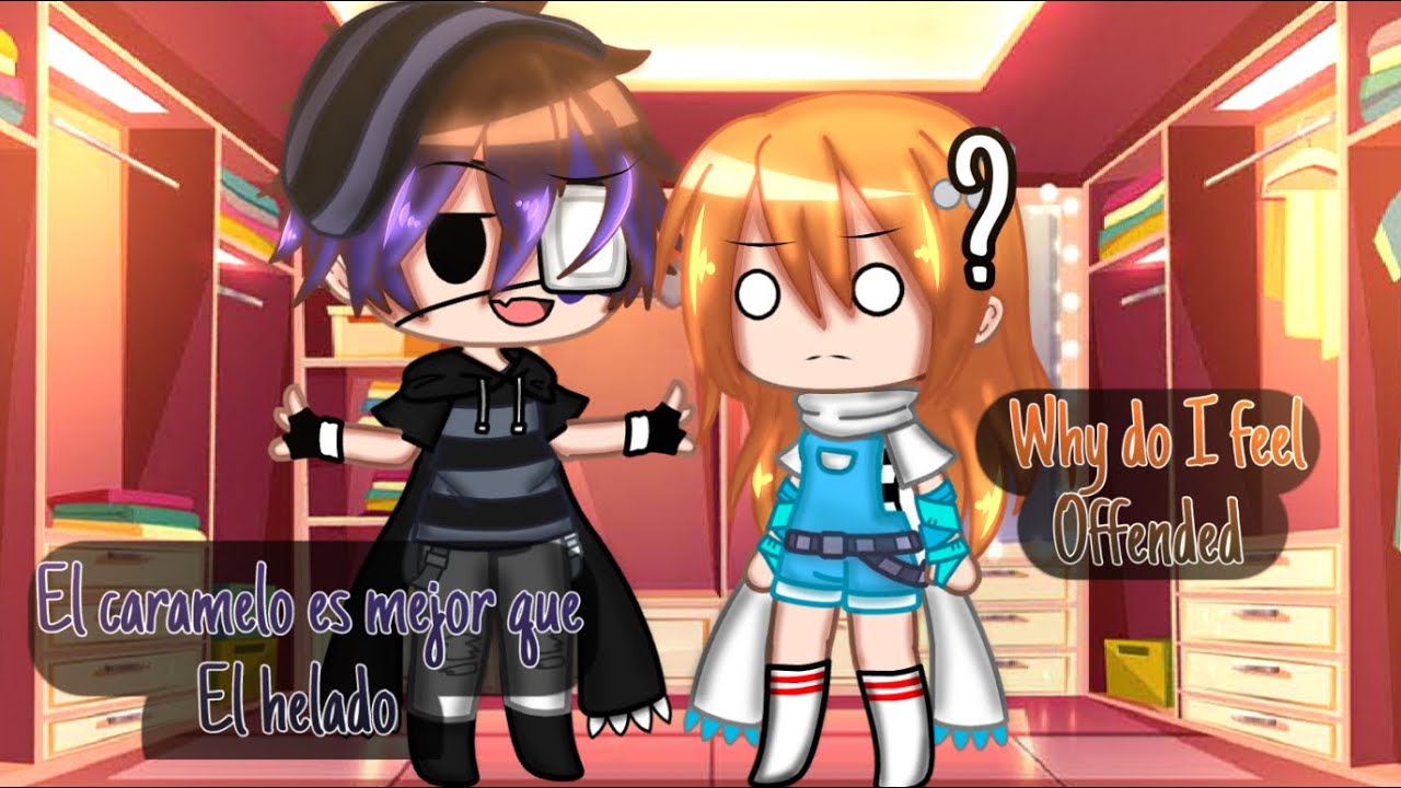 Michael speaks Spanish for a day//gacha club//🤍