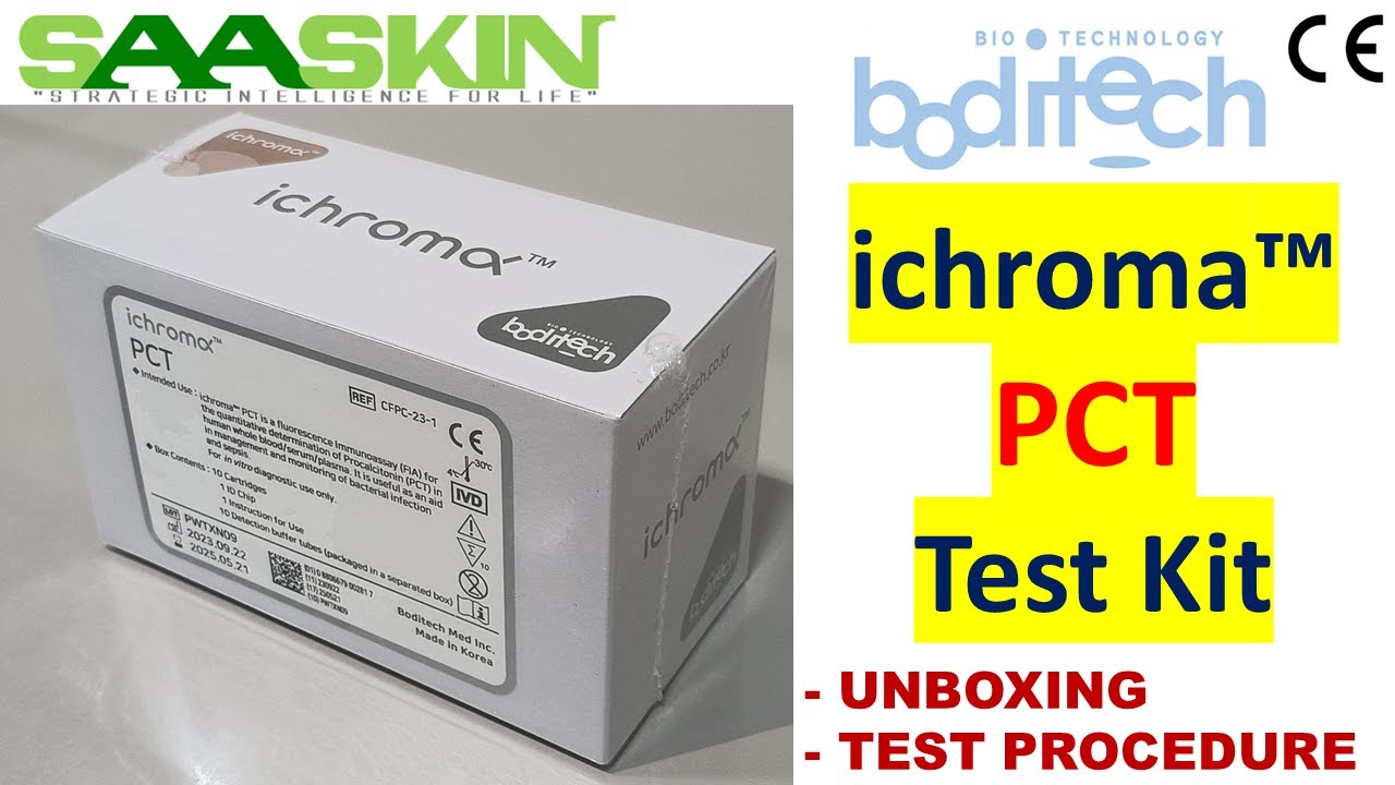 Boditech ichroma&trade; PCT Test Kit | UNBOXING | TEST PROCEDURE | #CFPC-23-1