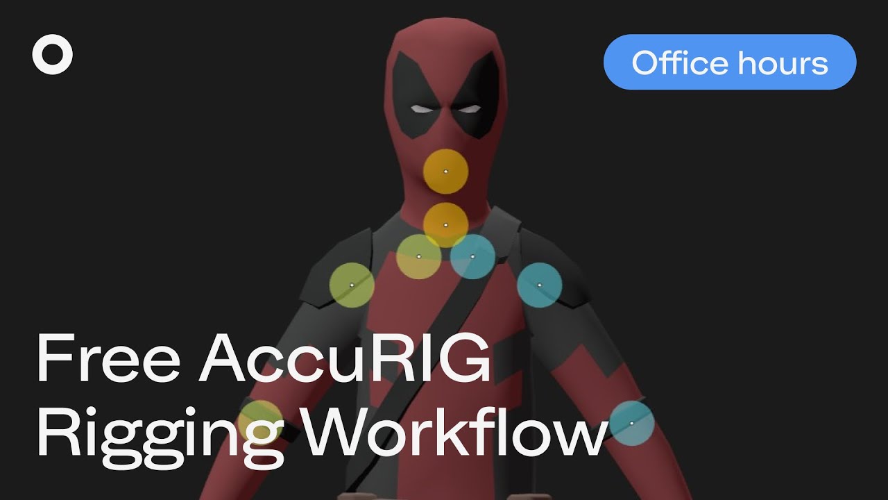 Free AccuRIG Rigging Workflow I Office Hours