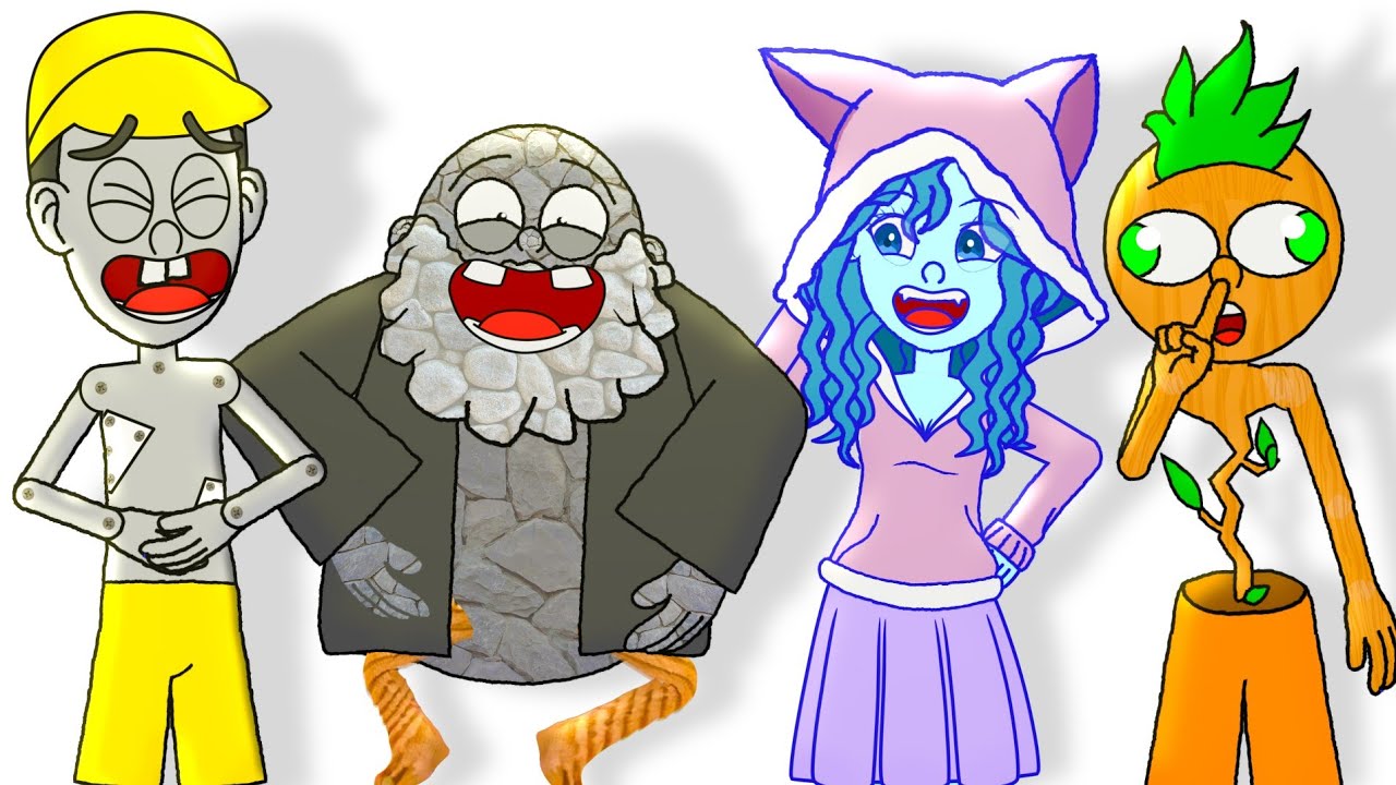 Português VS Mudo VS Gaga VS Fanho - ANIMAÇÃO