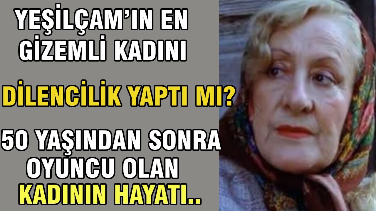 Yeşilçam'ın Kötü Yaşlısı Remziye Fırtına'nın Acı Hayatı..