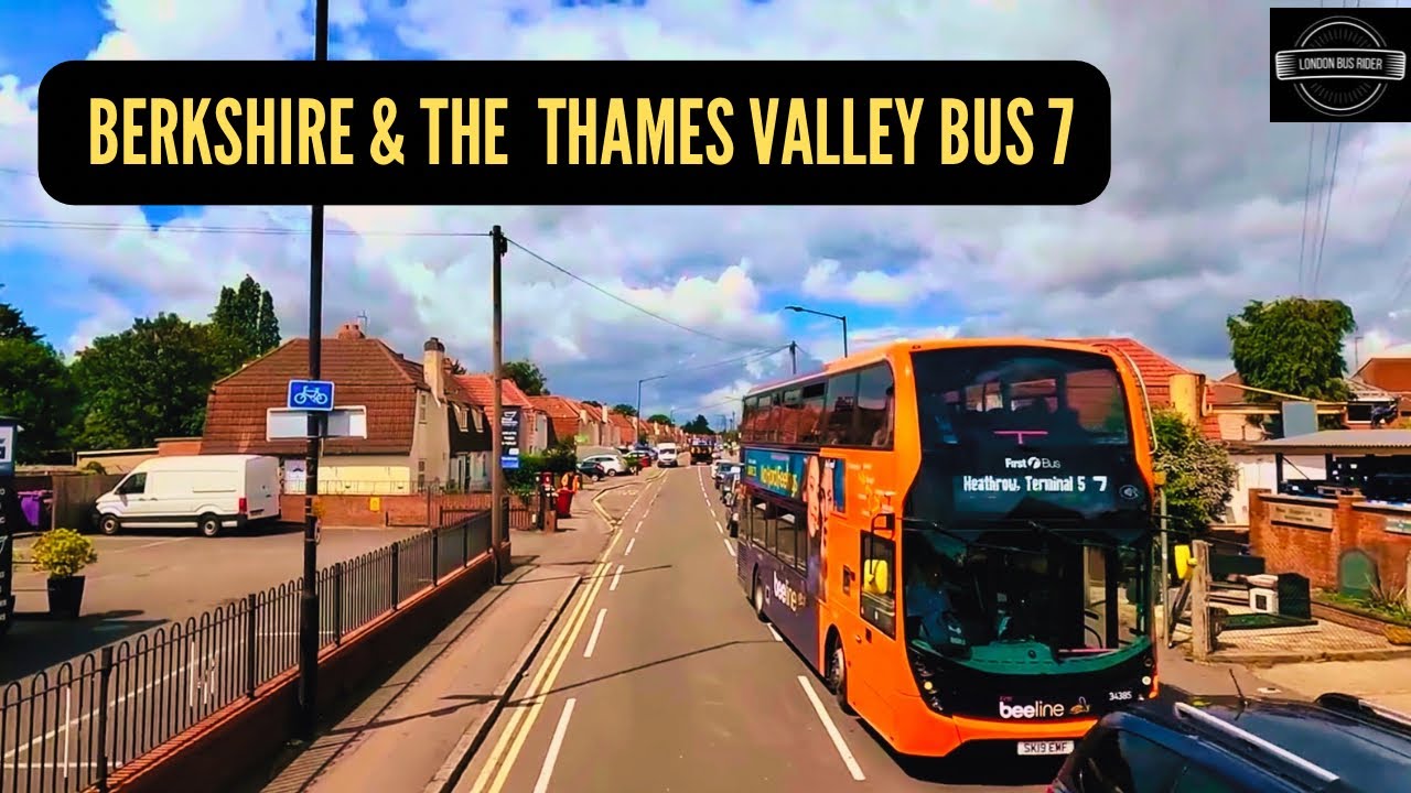 ☀️🚌 Hop on board Outer London Bus Ride: Heathrow to Britwell and Back 🌳✨