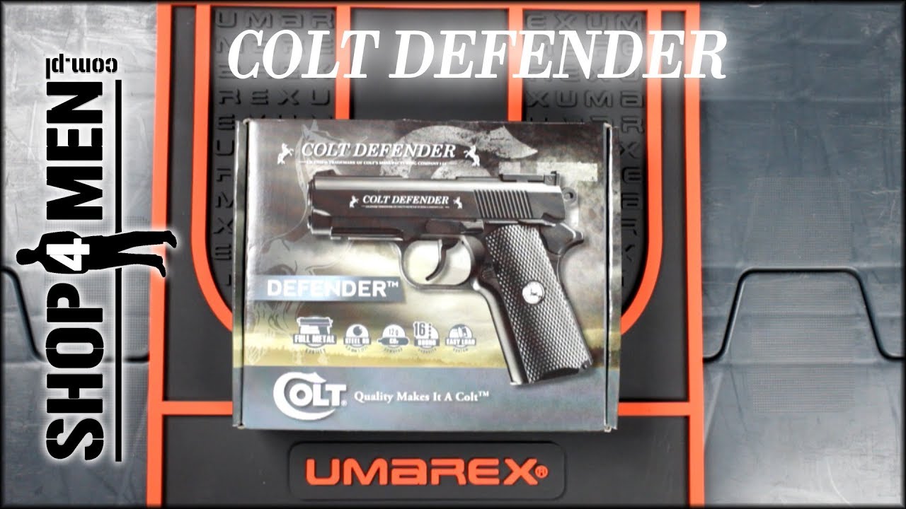 Colt Defender 4,5mm prezentacja w SHOP4MEN.com.pl