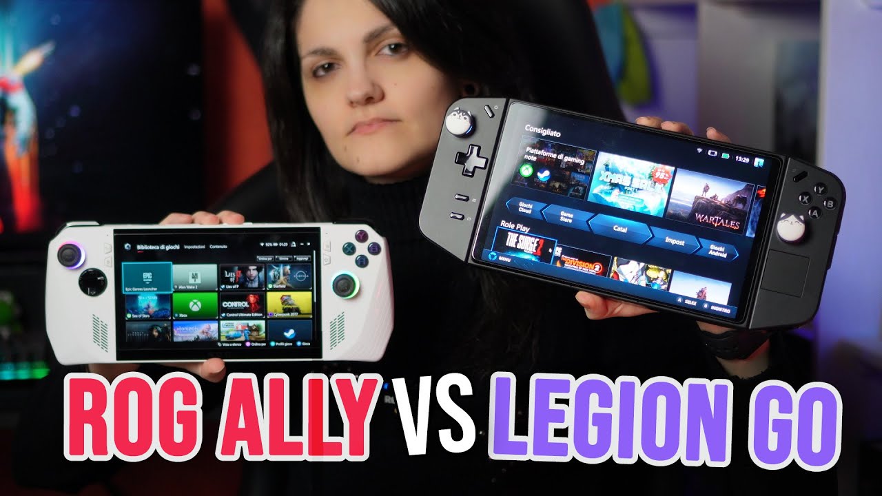LEGION GO VS ROG ALLY: quale scegliere e perché?