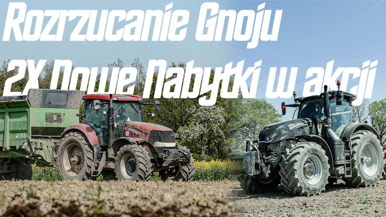 ☆2x Nowe nabytki w akcji☆Case Optum 270☆Unia Tytan 24☆ 4 akcje w GR Babula☆