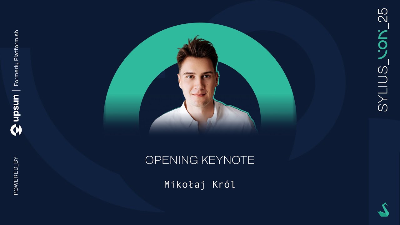Opening Keynote - Mikołaj Król | #SyliusCon2025