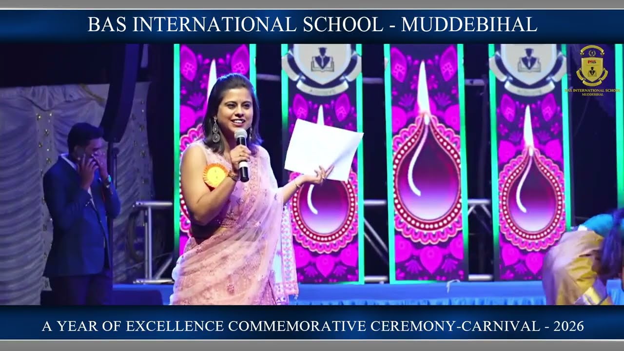 Students Cultural Dance 2026 | BAS International School Annual Day Part 2 | Muddebihal Karnataka