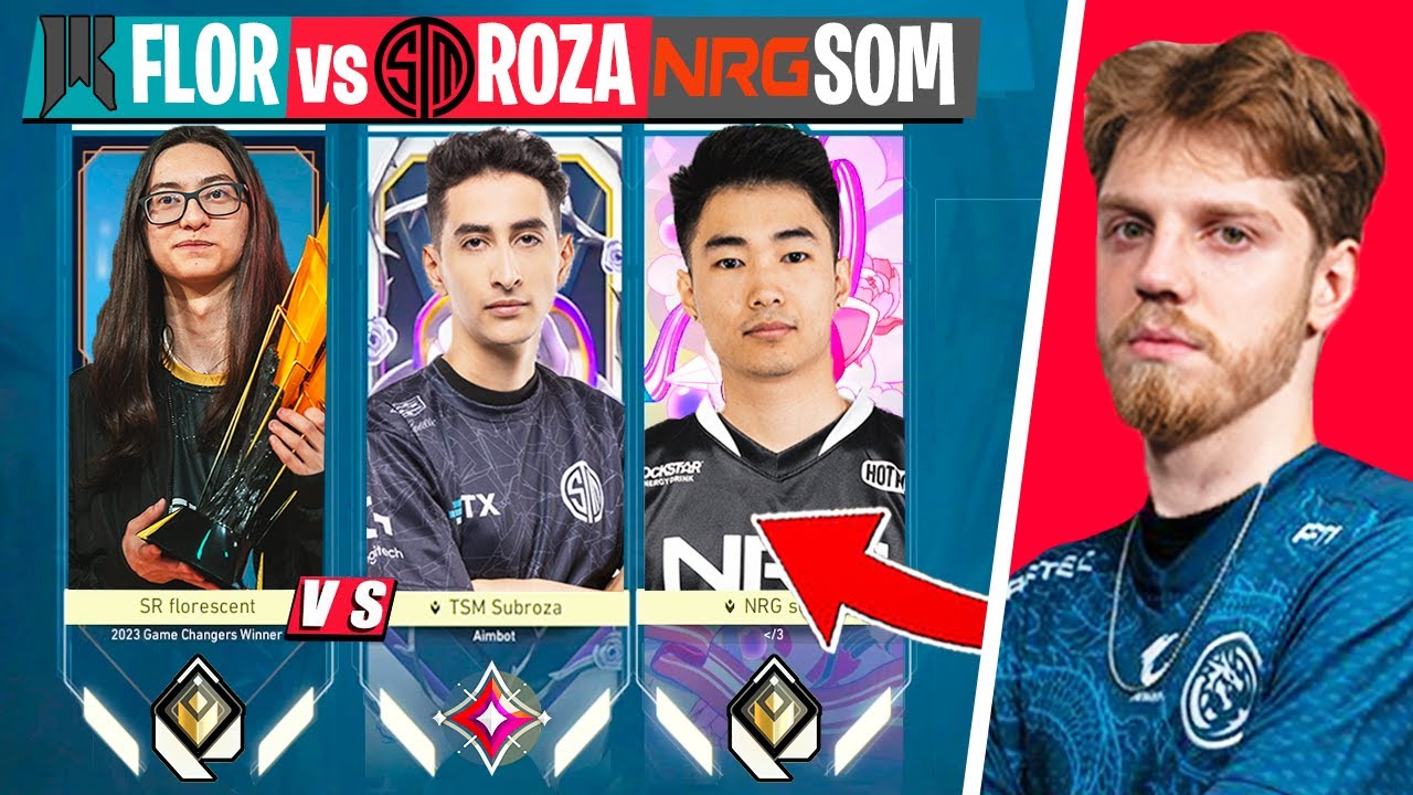 LEV Demon1confirmed? Demon1 Stack w/ NRG s0m & TSM Subroza Vs SR florescent In Rank... | VALORANT