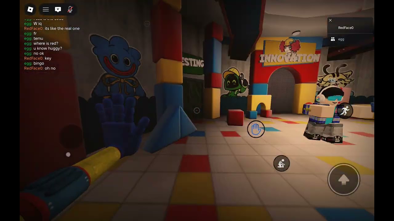 Playing the roblox version of poppy play time part 1