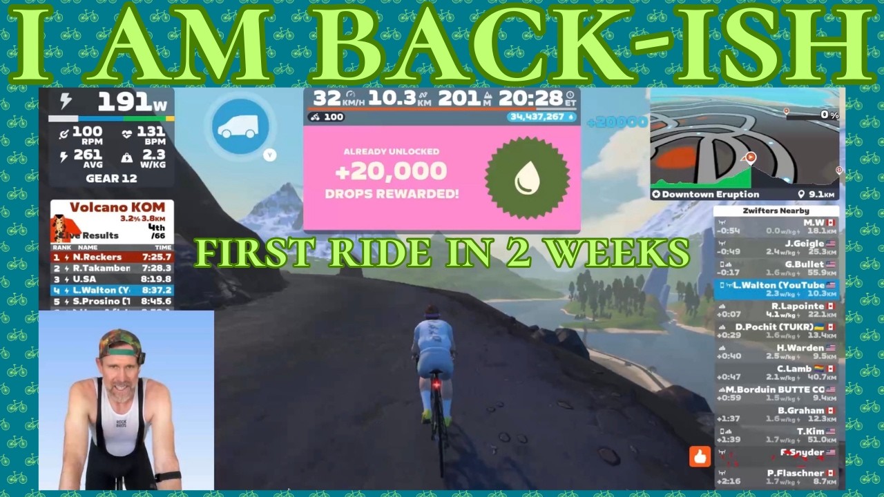 Две недели без Zwift: что произошло и что меня ждет дальше.