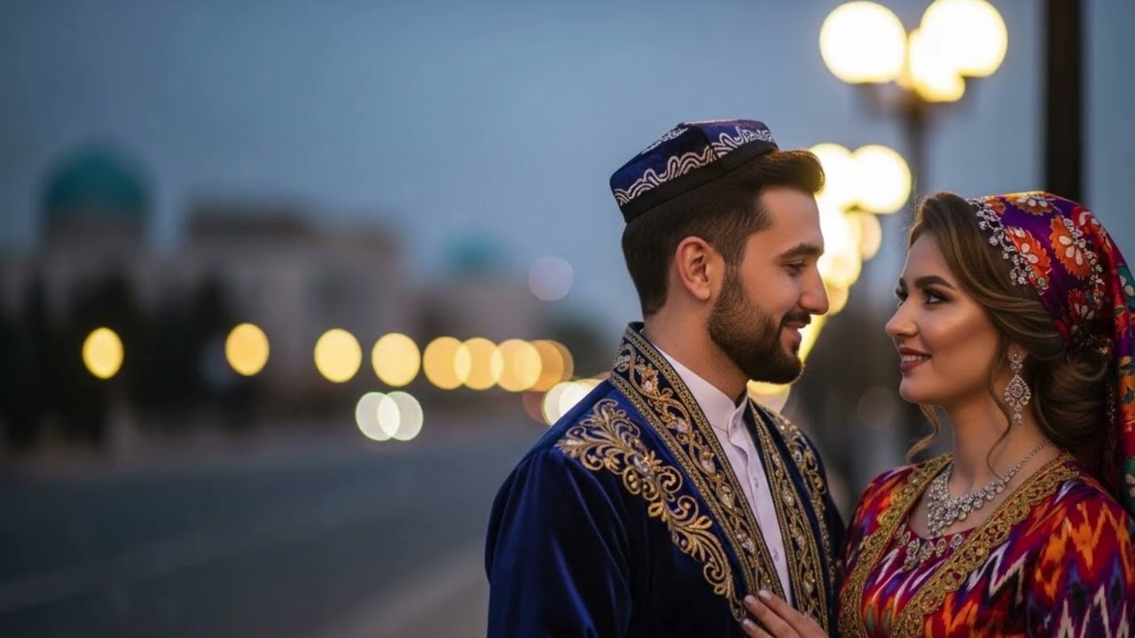 Emotional Uzbek Ballad with Deep Romantic Atmosphere