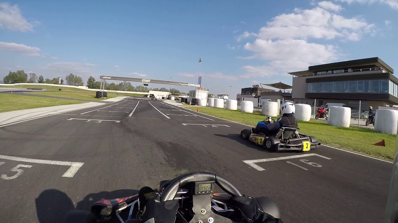 Gokart run Raceland Krško