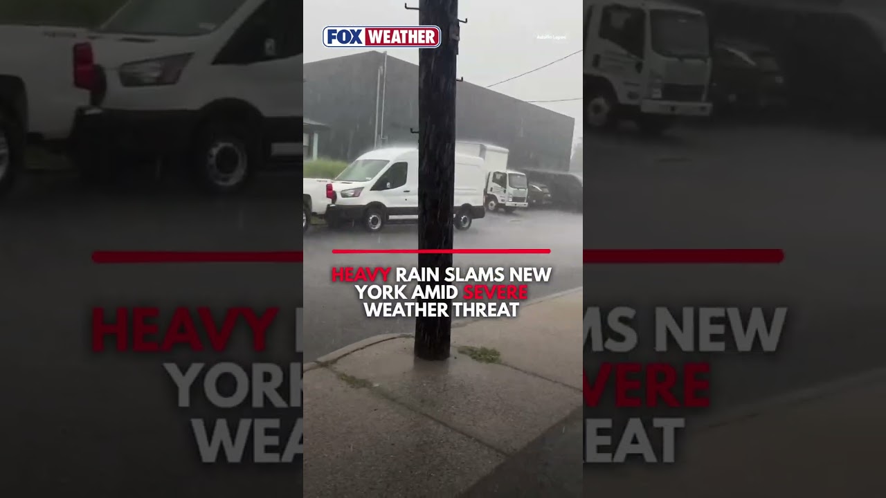 Heavy Rain Slams New York Amid Ongoing Severe Weather Threat