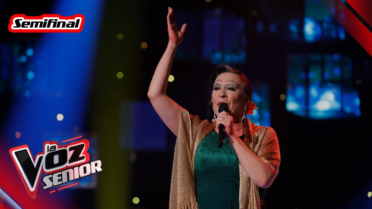 Gloria Elena canta 'Paloma brava' en la semifinal | La Voz Senior 2022