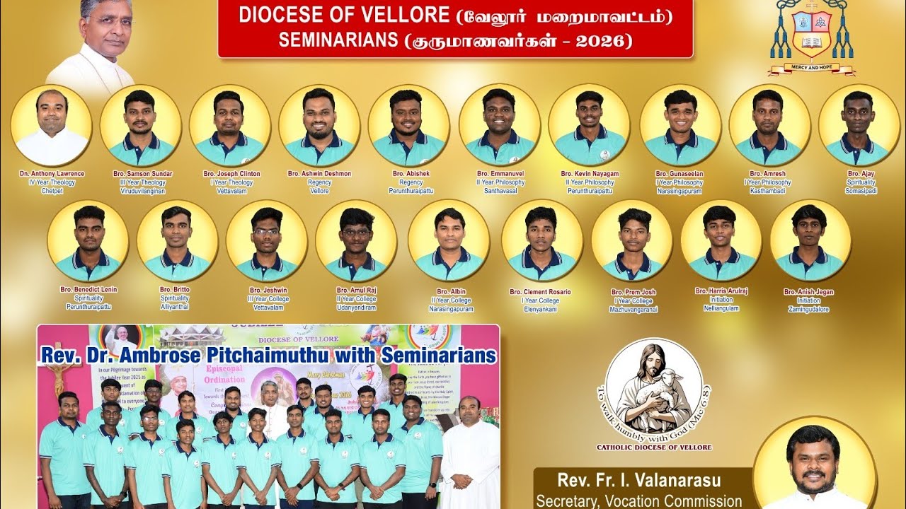 Pre Vocation Camp | Diocese of Vellore 2025