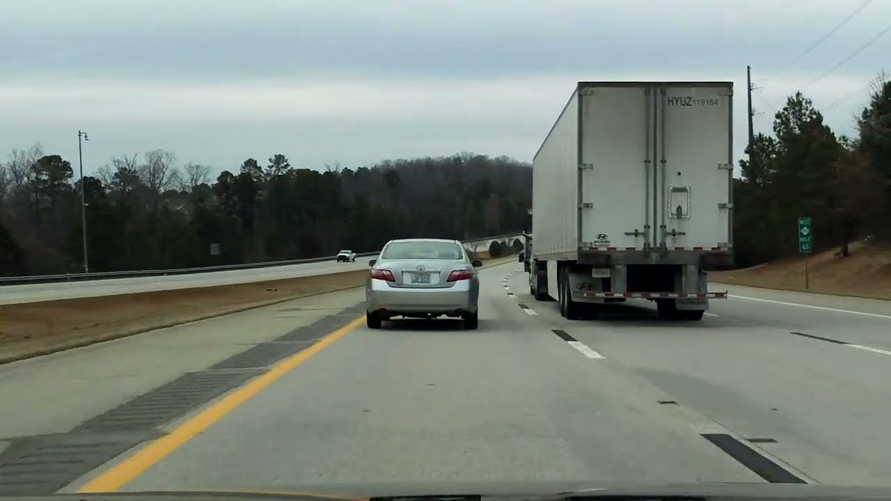 Triangle Expressway (NC 540 Exits 55 to 67) westbound