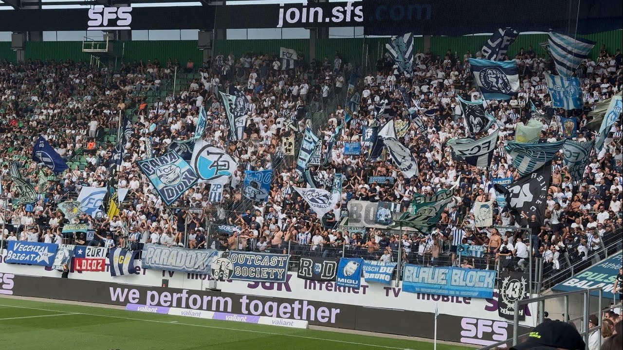 S&uuml;dkurve Z&uuml;rich in St. Gallen | FC Sankt Gallen vs. FC Z&uuml;rich | 26.07.26 | 1. Spieltag Super League