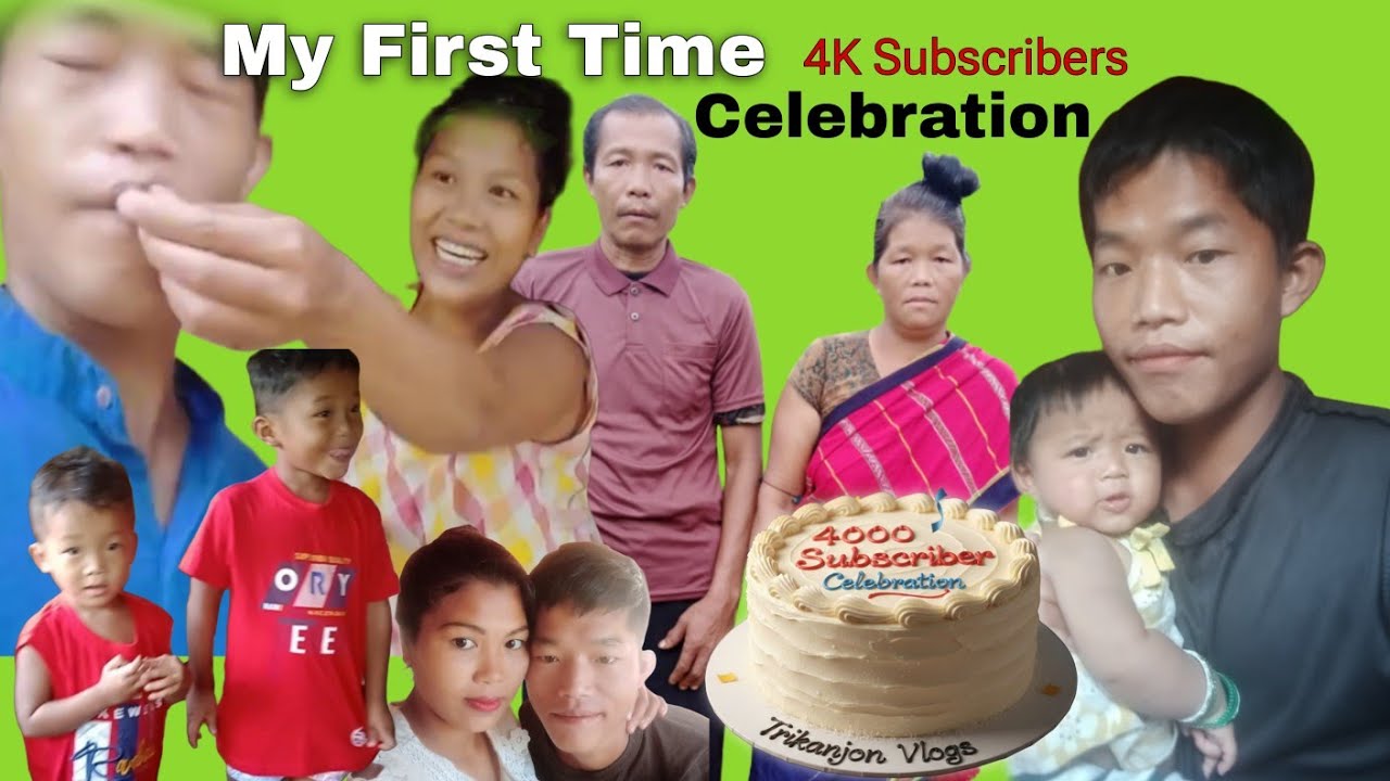 4000 SUBSCRIBERS 🎉 Celebration With Family || Thanks For Support ❤️ || @Trikanjonlifestylevlogs 