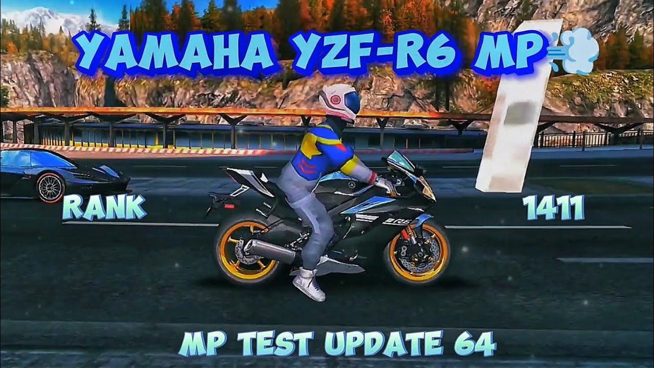 1411s Best Vehicle!! | Asphalt 8 Multiplayer | Yamaha YZF-R6 MP Test rank 1411 After update 64 🌟