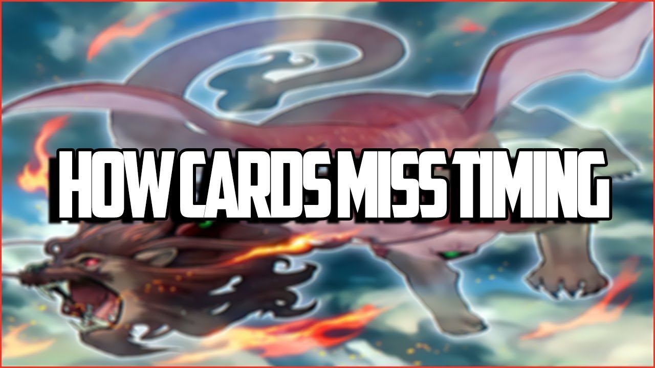 YuGiOh! How Cards Miss Timing & How To Dodge Card Effects! A MUST Know For ALL Players!