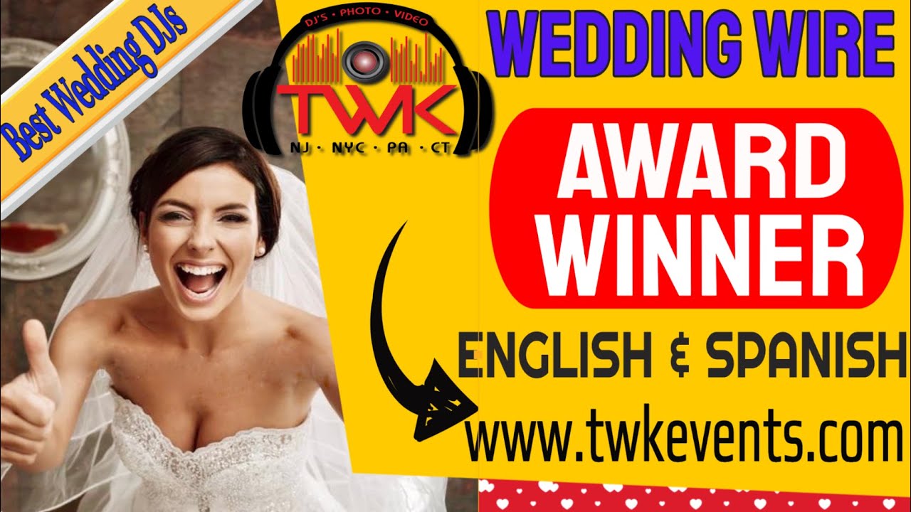 🤩 Best Wedding DJs In NJ | TWK Events Bilingual | New Jersey | Northern NJ DJs
