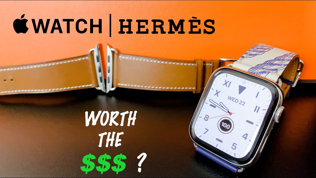 Apple Watch Hermes Single Tour Leather Band Unboxing & Review
