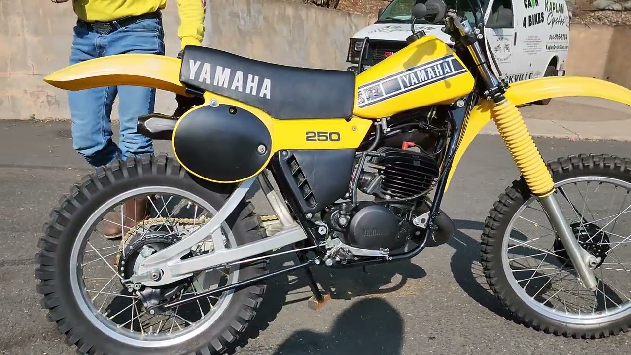 1979 YAMAHA YZ250 100% MINT PRISTINE & ALL ORIGINAL;  BOB HANNAH SPECIAL