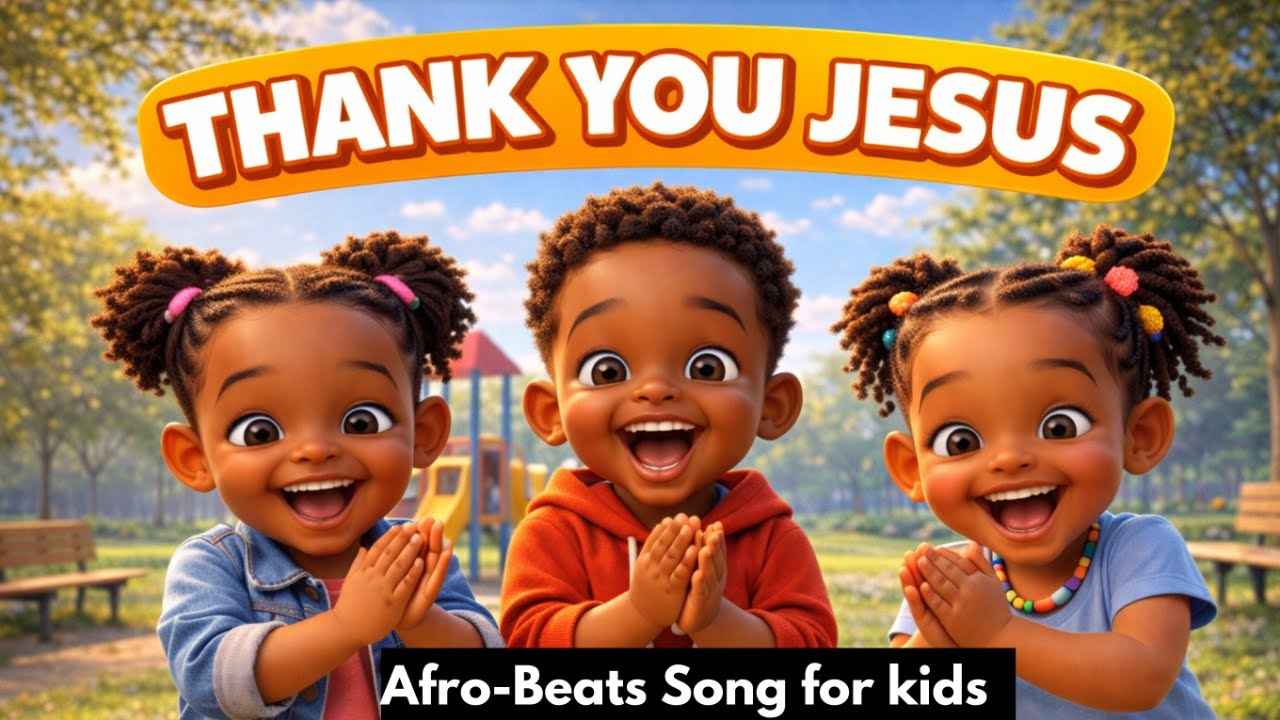 THANK YOU JESUS 🙌 | Afrobeats Kids Praise Song | Fun Christian Worship for Children