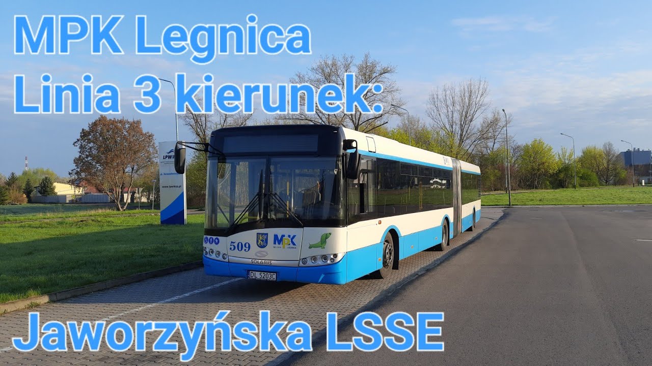 MPK Legnica: Linia 3, kierunek: Jaworzyńska LSSE