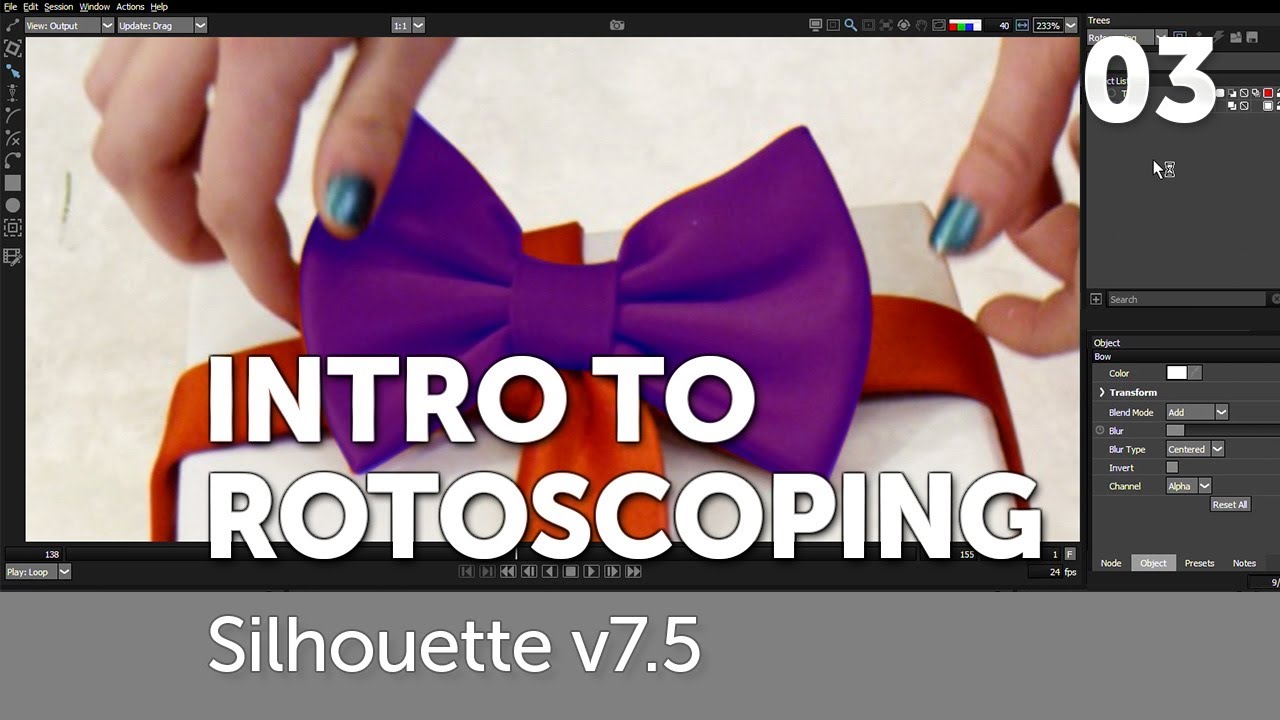Silhouette - Quick Start to Rotoscoping