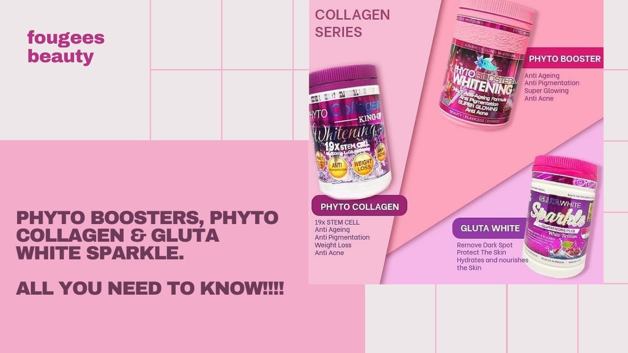 King Of Whitening - Phyto Boosters, Phyto Collagen & Gluta White Sparkle.