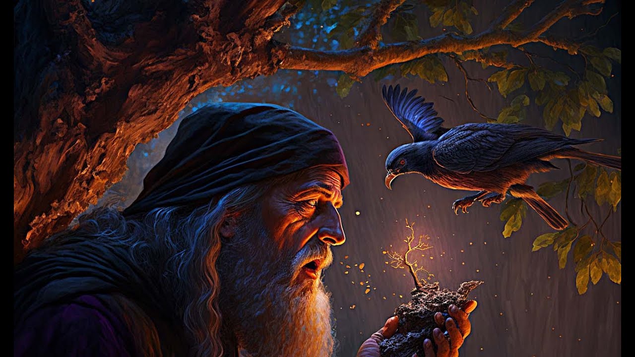 Prophet Elijah And The Ravens (Bible Stories Explained)