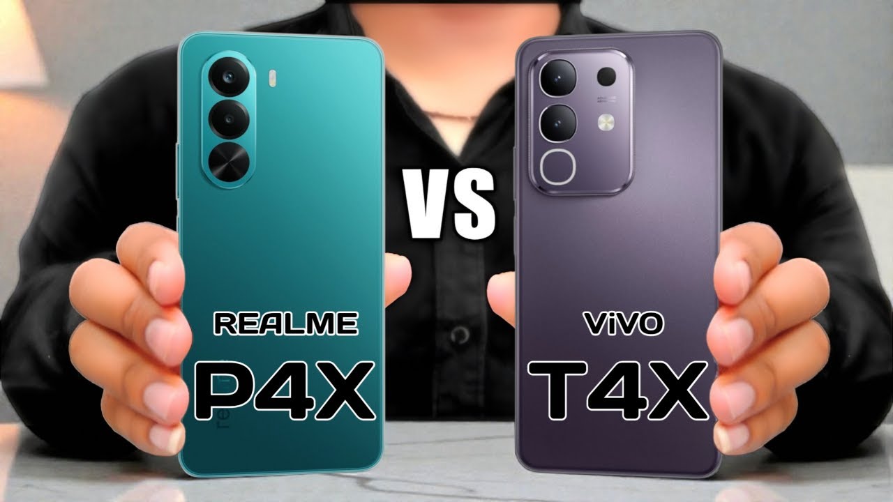Realme P4x Vs Vivo T4x || Full Comparison and Review ⚡