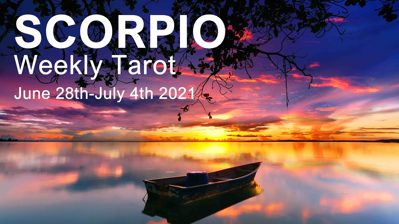 SCORPIO WEEKLY TAROT 
