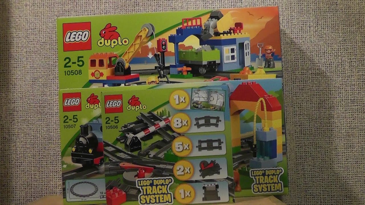 NOWOŚCI SIERPIEŃ 2013 LEGO DUPLO POCIĄGI