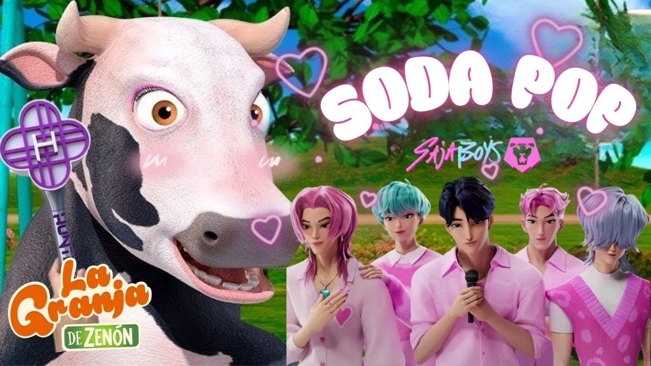 SODA POP ft. La Vaca Lola 🐮🎵 | SAJA BOYS | CANCI&Oacute;N DE LA VACA LOLA | KPOP DEMON HUNTERS OFFICIAL