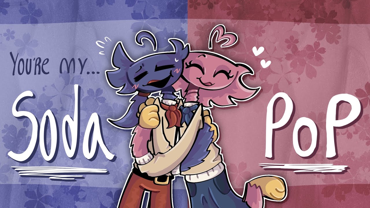 🫧 My Little Soda Pop🥤| Poppy Playtime Cafe AU ☕️[I can't escape this song, HALP]