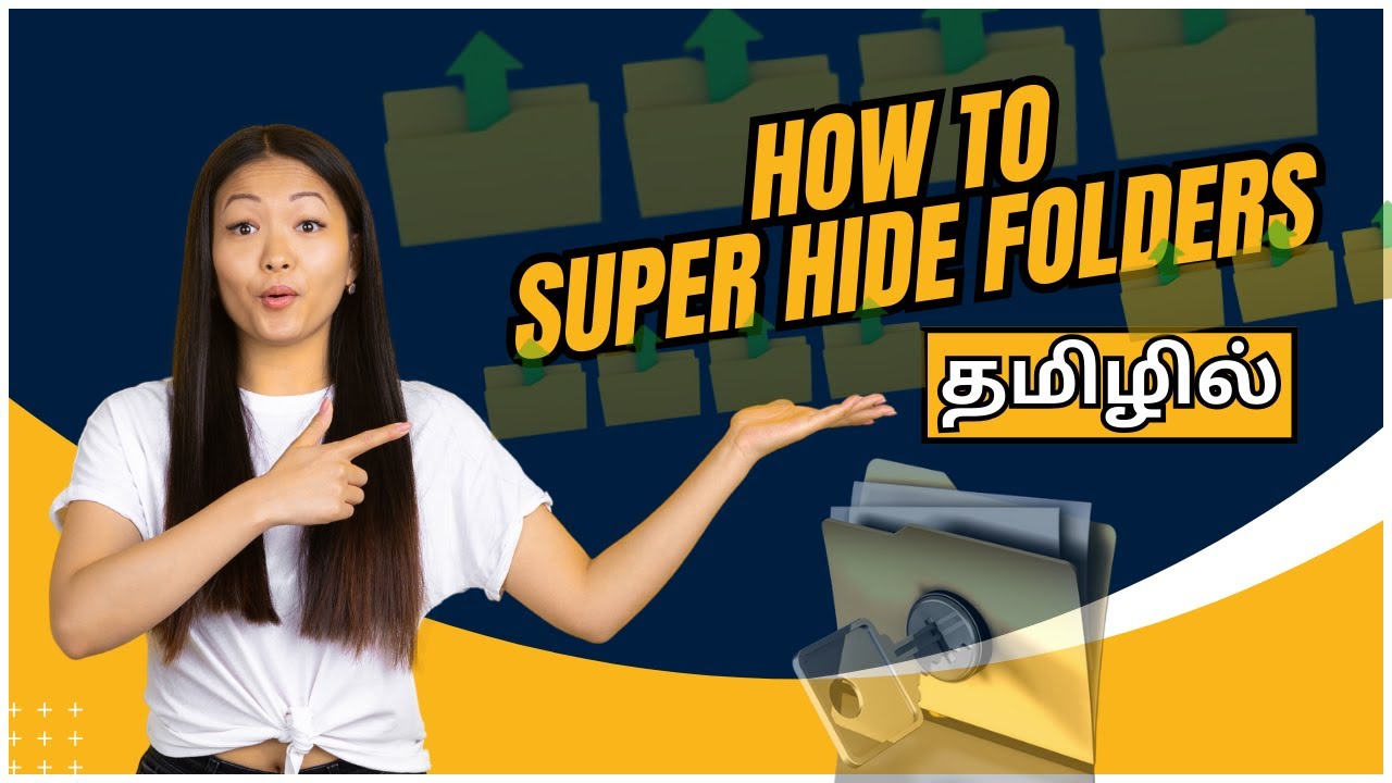 How to Super Hide Folders | How to Hide Files and Folders on Windows 10 in Tamil