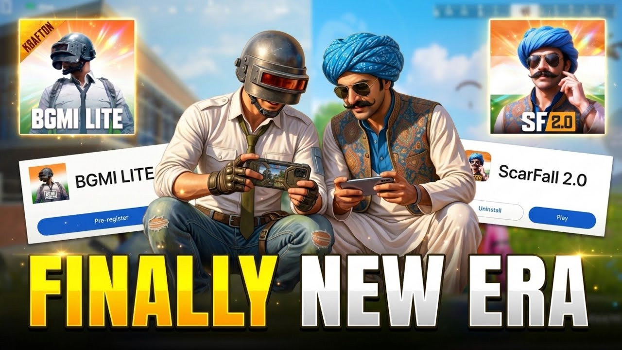 BGMI LITE  ✅ SCARFALL 2.0 NEW ERA | MORE IMPROVEMENT🔥