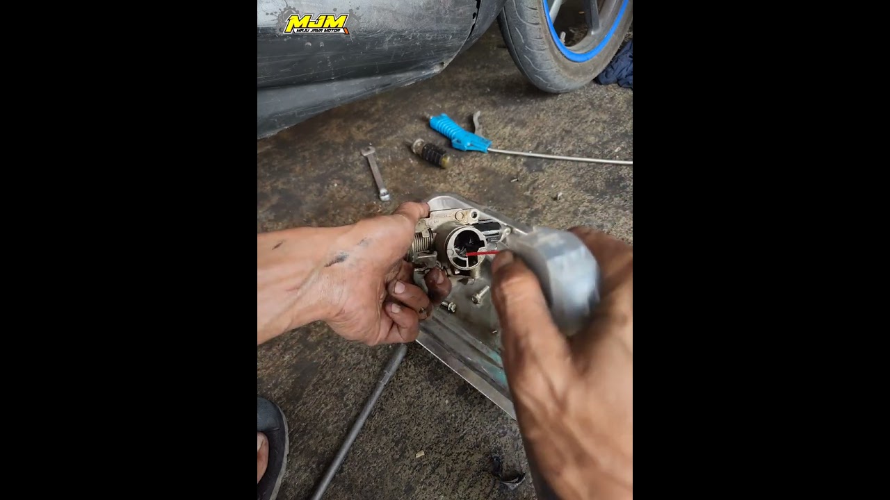 HABIS SERVICE MOTOR MALAH NGEGAS SENDIRI MOTOR BEAT FI