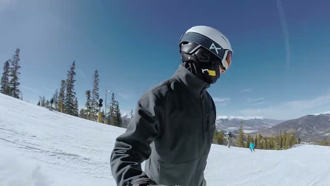 First run of the season (raw footage)