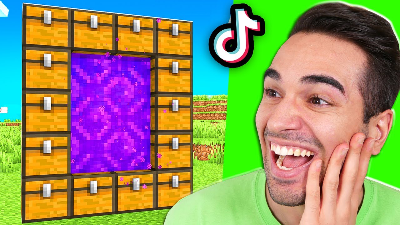 PROVO I TIK TOK SEGRETI DI MINECRAFT
