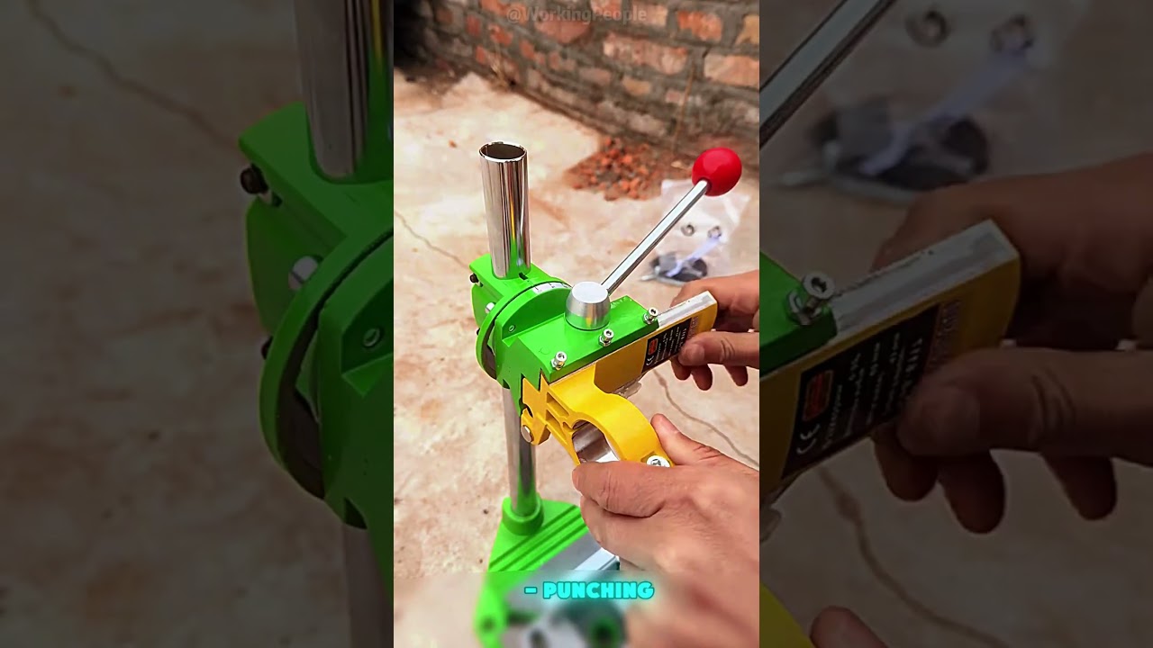 Convenient auxiliary tools for drill positioning and hole - punching